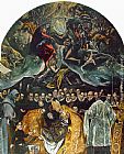 El Greco Canvas Paintings - The Burial of Count Orgaz